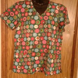 Simply Basic WOMEN'S  Scrub size L NWT (G)